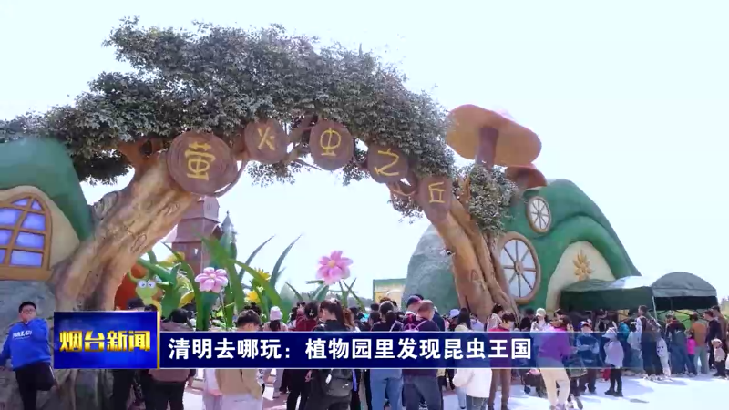 【烟台新闻 】清明去哪玩：植物园里发现昆虫王国