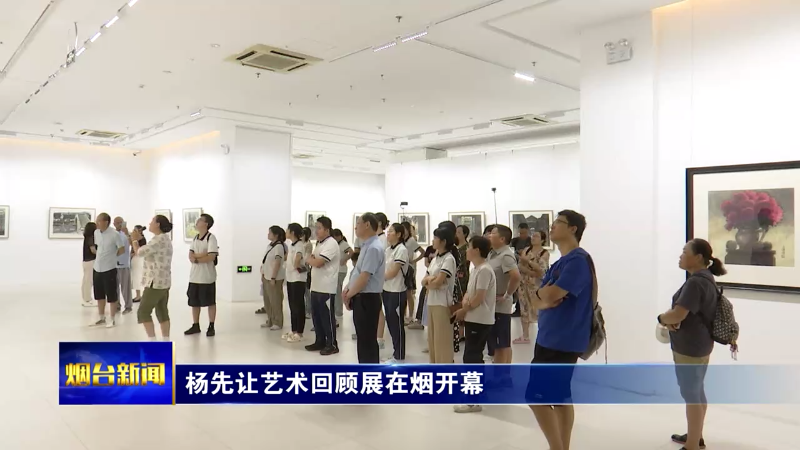 【烟台新闻】杨先让艺术回顾展在烟开幕