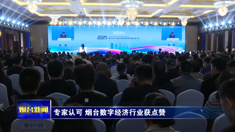 【烟台新闻】专家认可 烟台数字经济行业获点赞