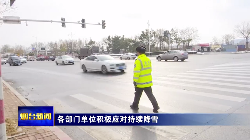 各部门单位积极应对持续降雪