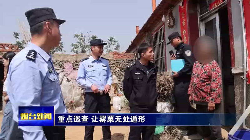 烟台：重点巡查 让罂粟无处遁形