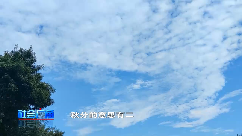 【社会广角】今日秋分：昼夜各半 暑尽凉意浓