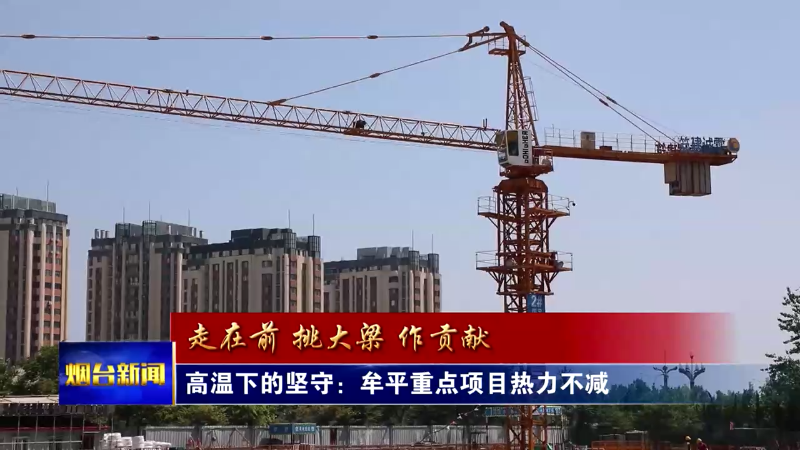 高温下的坚守：牟平重点项目热力不减