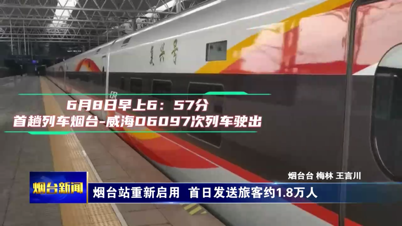 【烟台新闻】烟台站重新启用  首日发送旅客约1.8万人