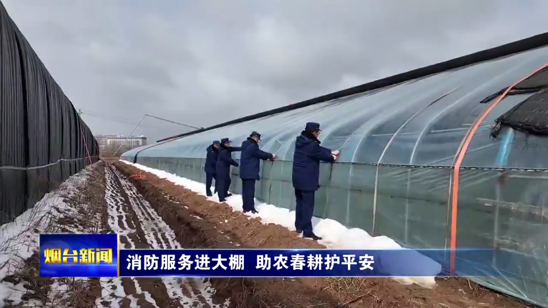 【烟台新闻】 消防服务进大棚  助农春耕护平安
