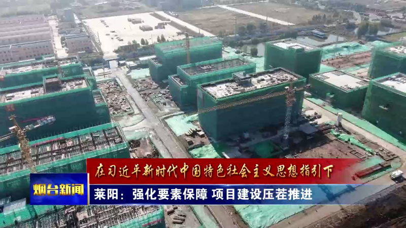 【烟台新闻】莱阳：强化要素保障 项目建设压茬推进