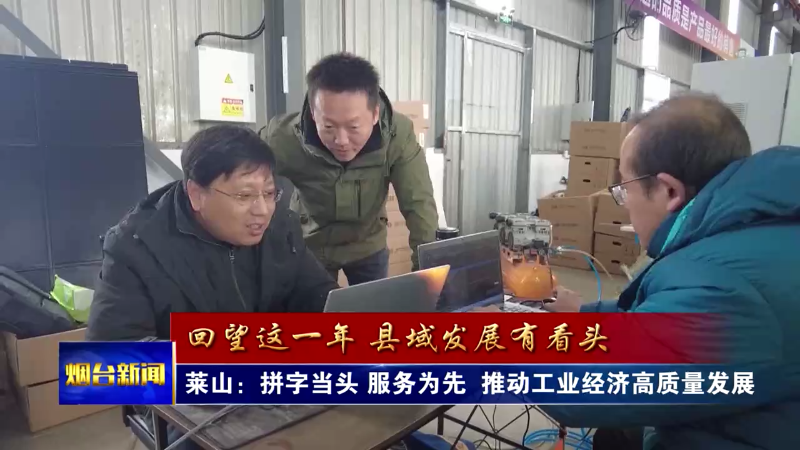 莱山：拼字当头 服务为先 推动工业经济高质量发展
